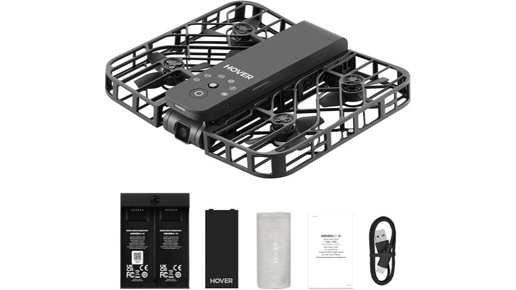 foldable follow me drone