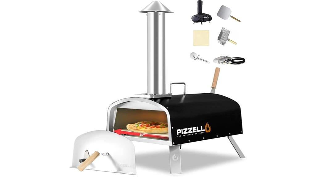 foldable propane outdoor pizza oven