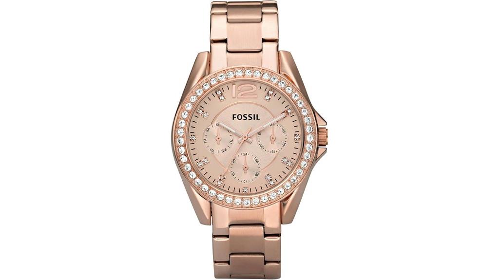 fossil women s multi function watch