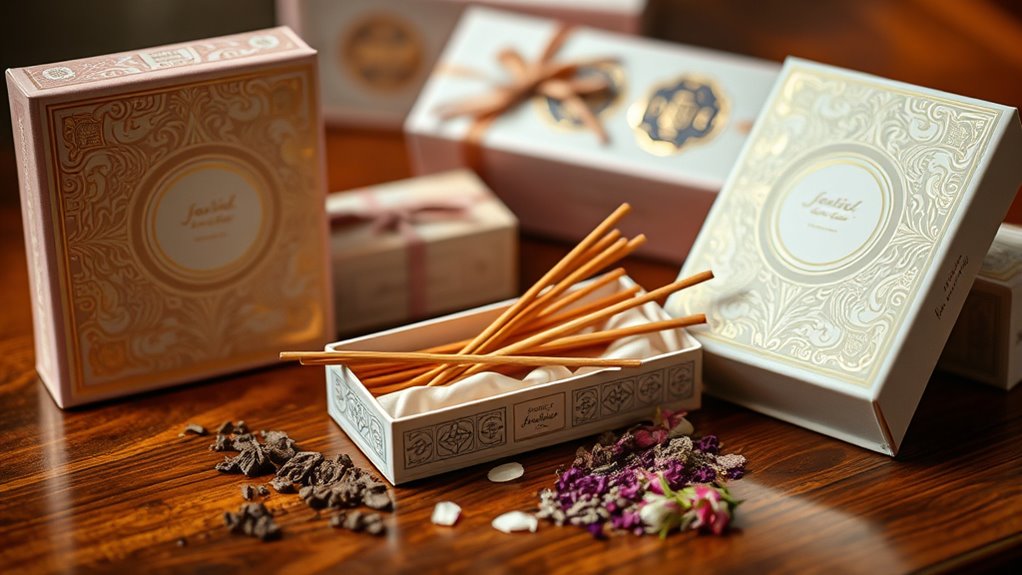 fragrance burn time packaging