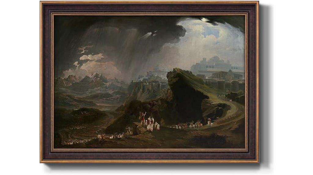 framed canvas art print