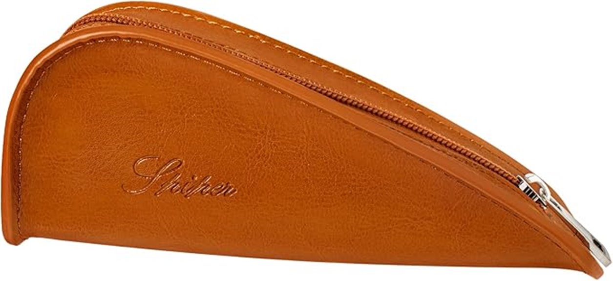 full leather tobacco pouch