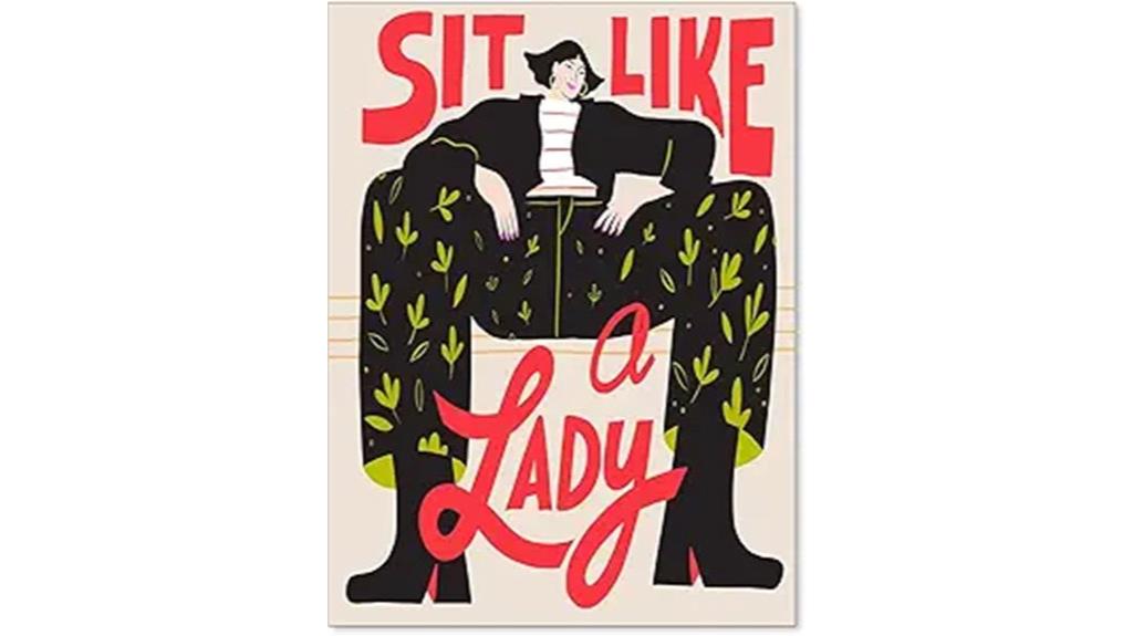 funky feminist wall art