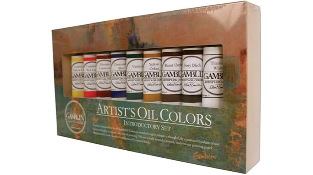 gamblin oil color set