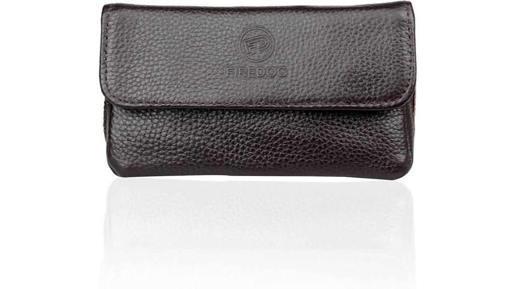 genuine leather tobacco pouch