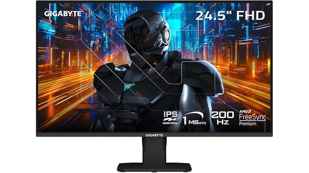 gigabyte 24 5 gaming monitor