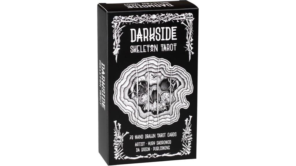 gothic skeleton tarot deck