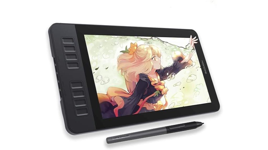 graphics tablet with screen