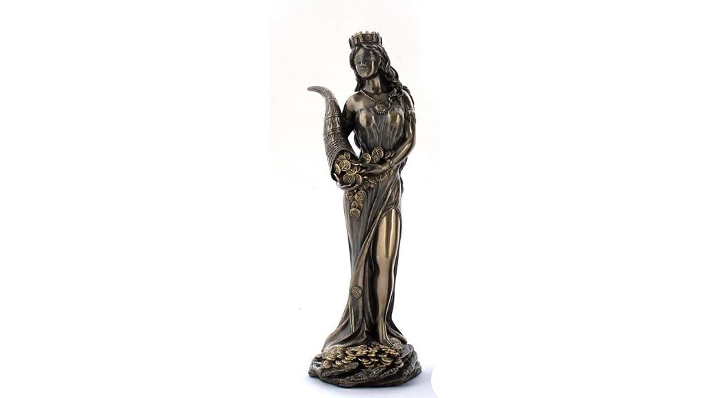 greek goddess fortuna sculpture