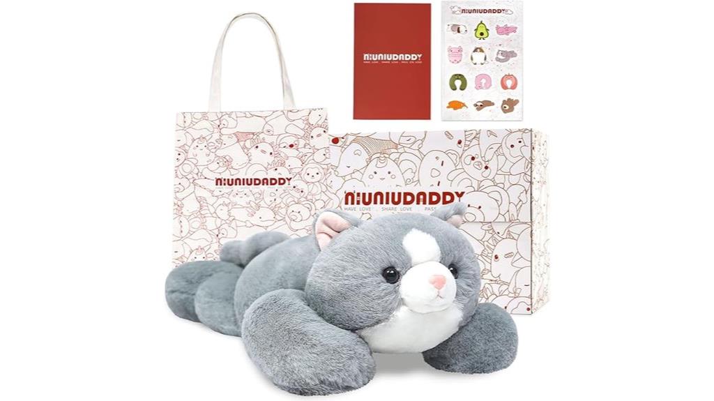 grey 23 6 inch weighted pillow