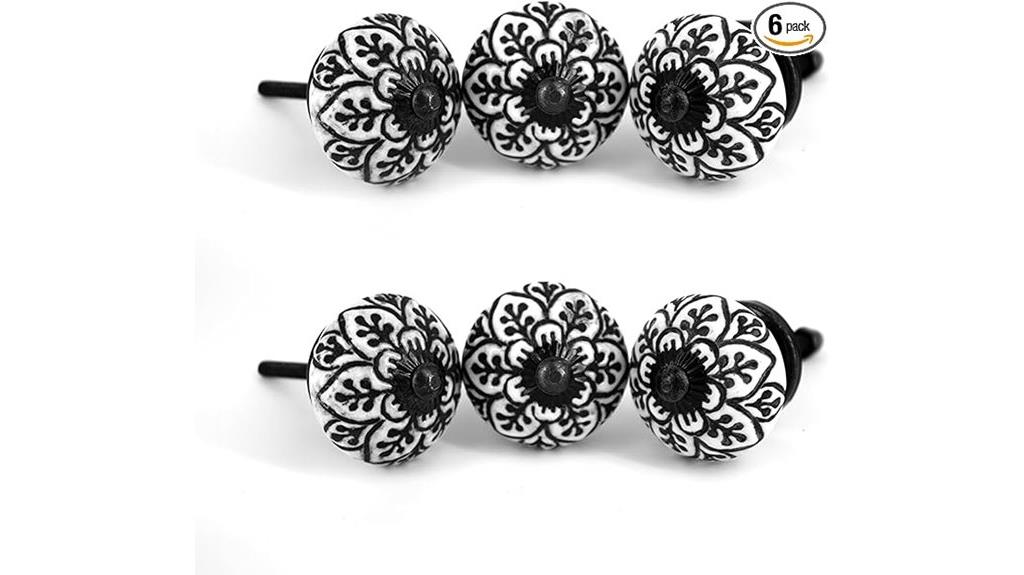 handcrafted ceramic drawer handles