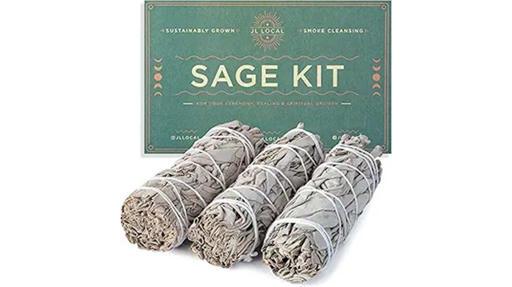 handmade white sage sticks