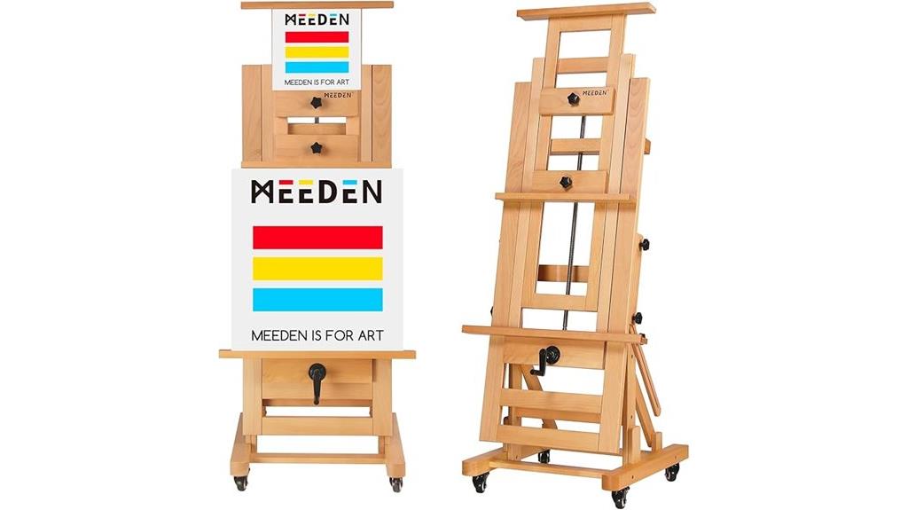 heavy duty large artist easel