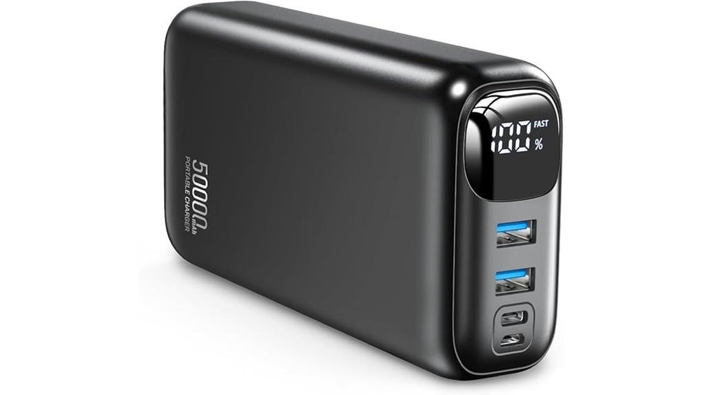 high capacity fast charging power bank