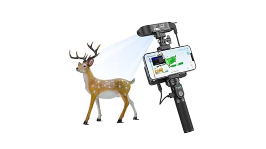 high precision 3d scanner