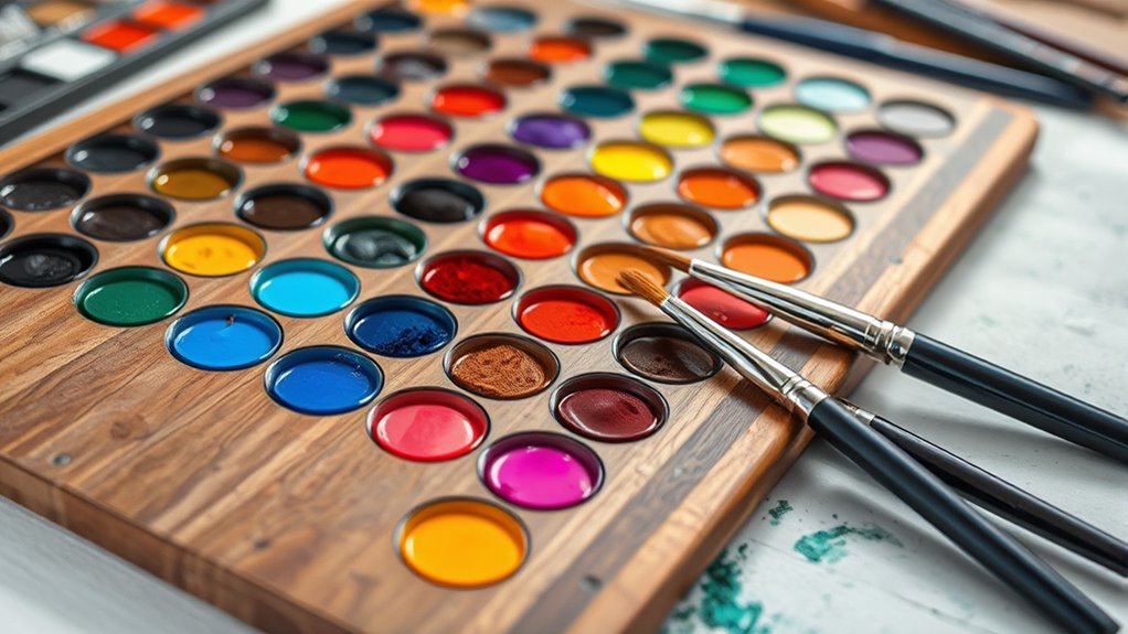 high quality pigment selection