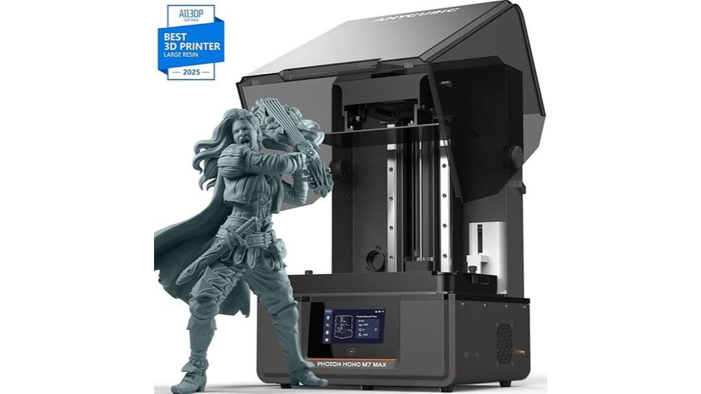 high resolution large resin printer