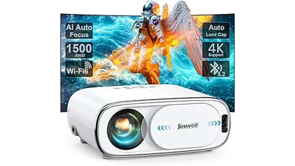 high resolution wifi bluetooth projector