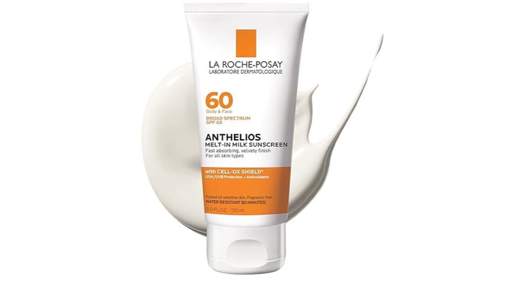 high spf melting milk