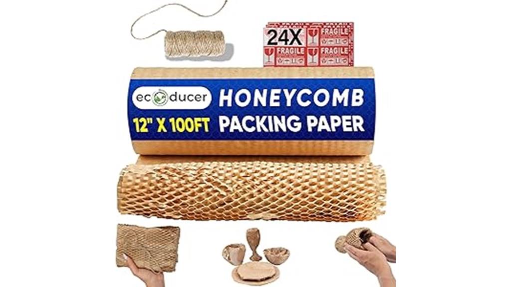honeycomb packing paper set