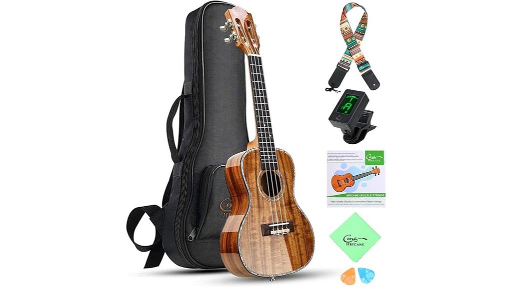 hricane 23 inch ukulele