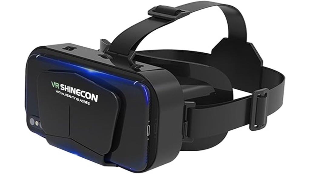 immersive 3d vr headset
