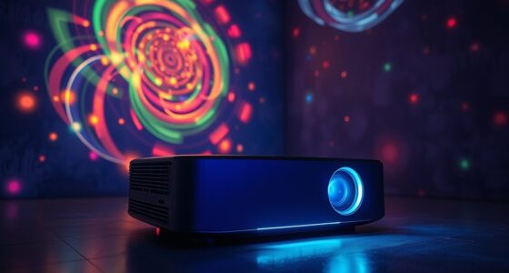 immersive art projectors sound