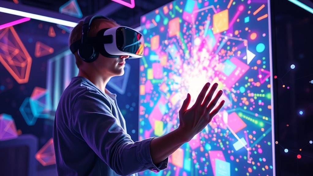 immersive personalized blockchain enabled art