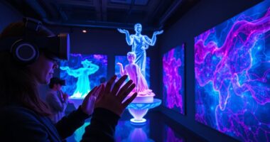 immersive virtual art exhibits