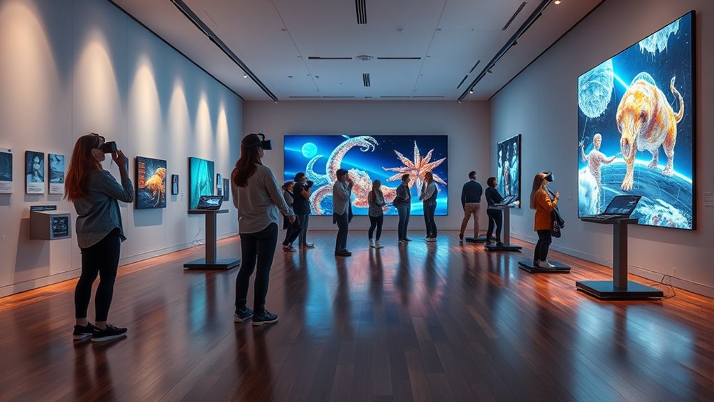 immersive virtual art experiences