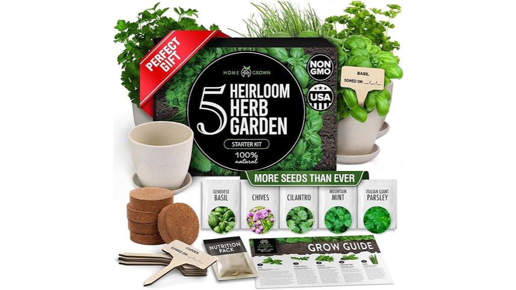 indoor herb gardening kit