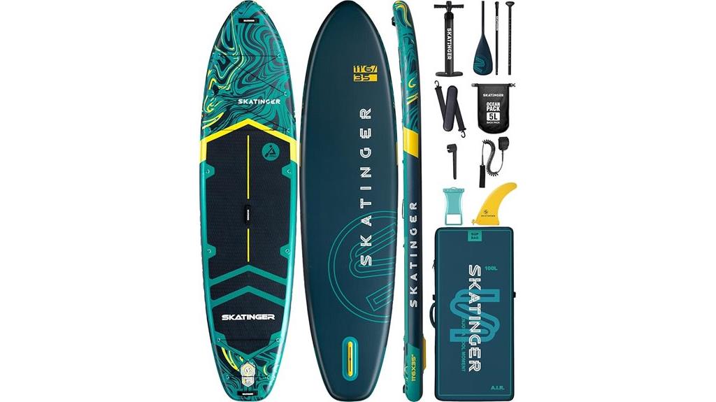 inflatable paddle board set