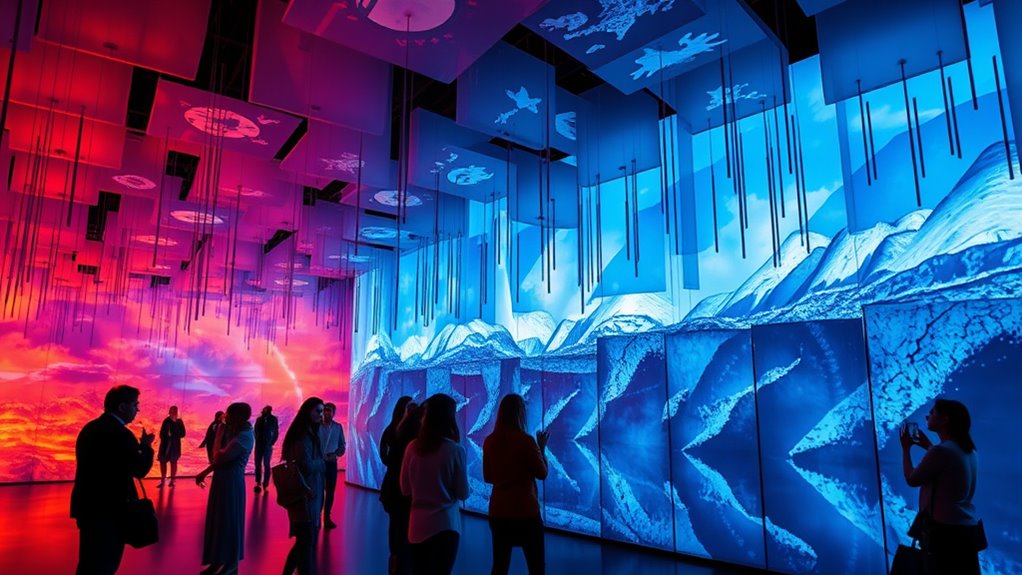 interactive climate activism art
