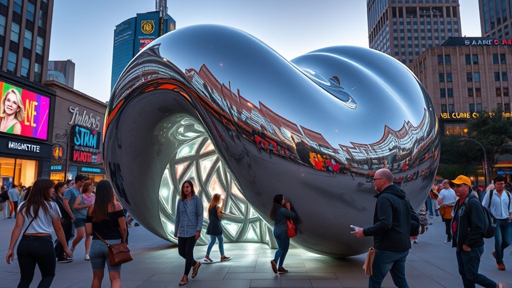 interactive public art technologies