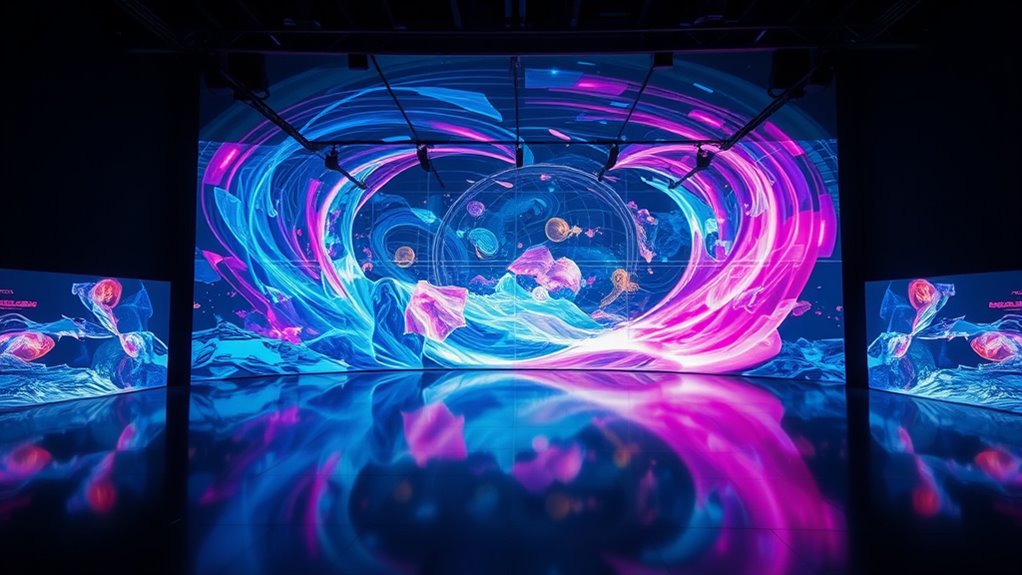 interactive sensory art experiences
