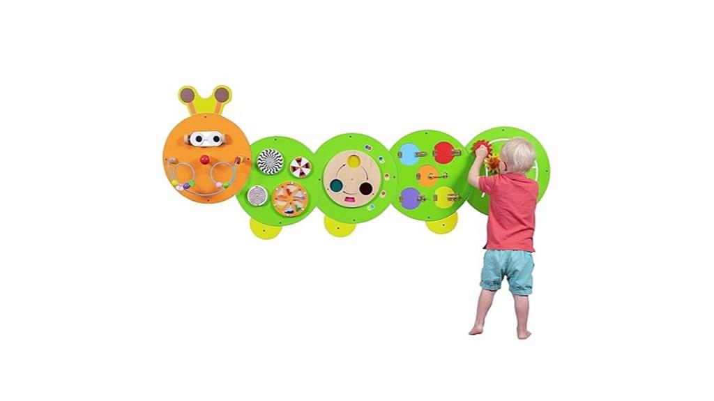interactive toddler wall panels