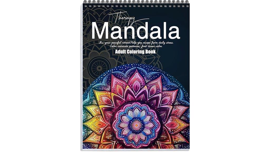 intricate adult mandala coloring