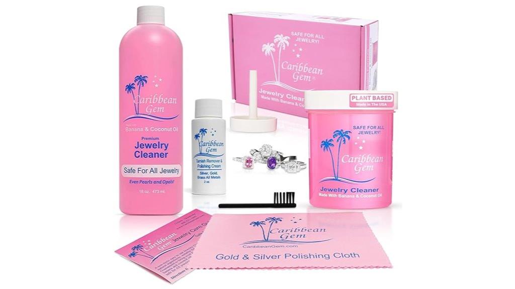 jewelry cleaning kit included