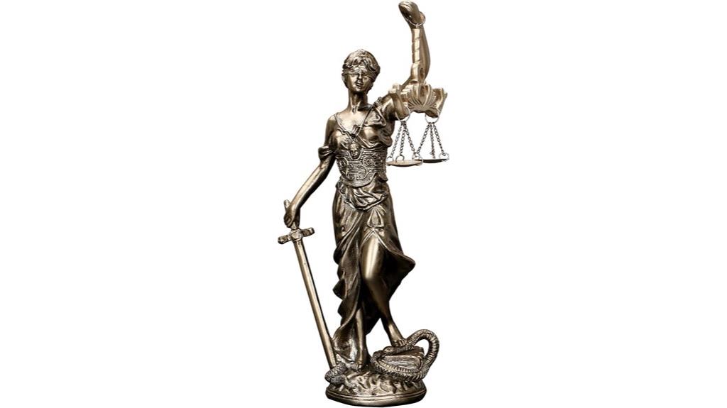 justice lady law sculpture