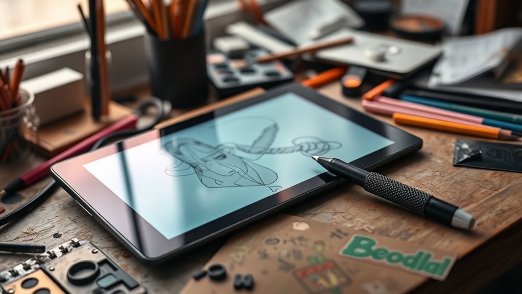 key drawing tablet features