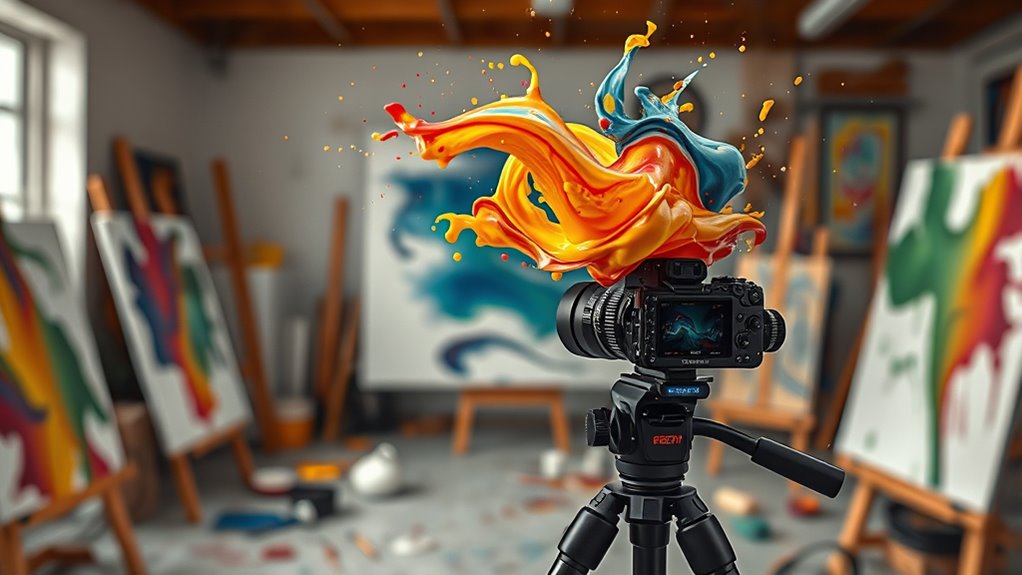 key features for artistic cameras