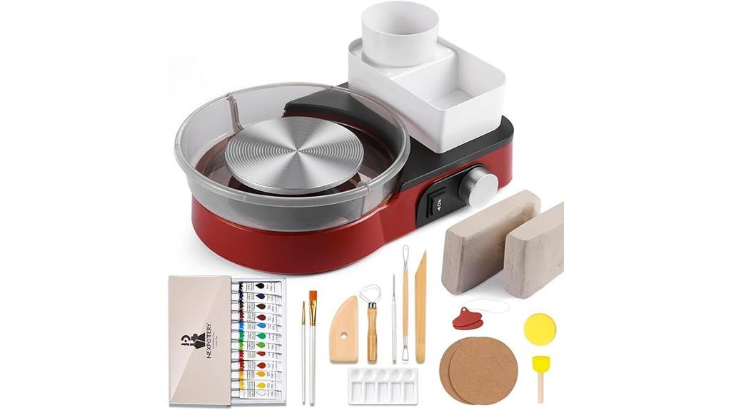 kids beginner pottery wheel