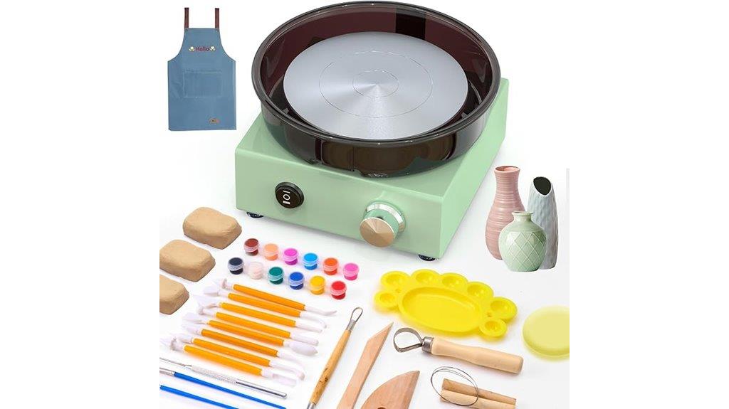 kids mini pottery wheel