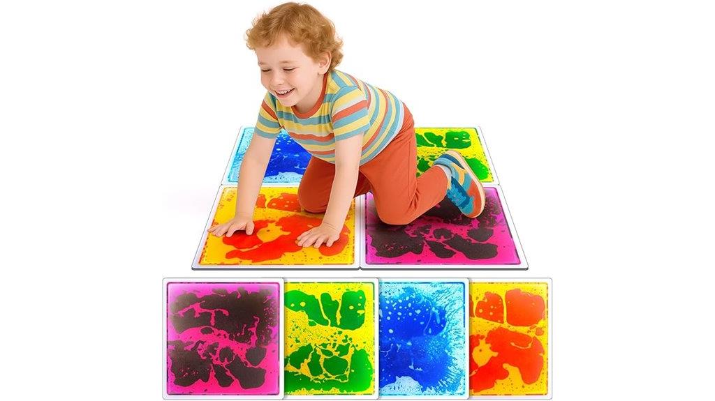 kids sensory tile set