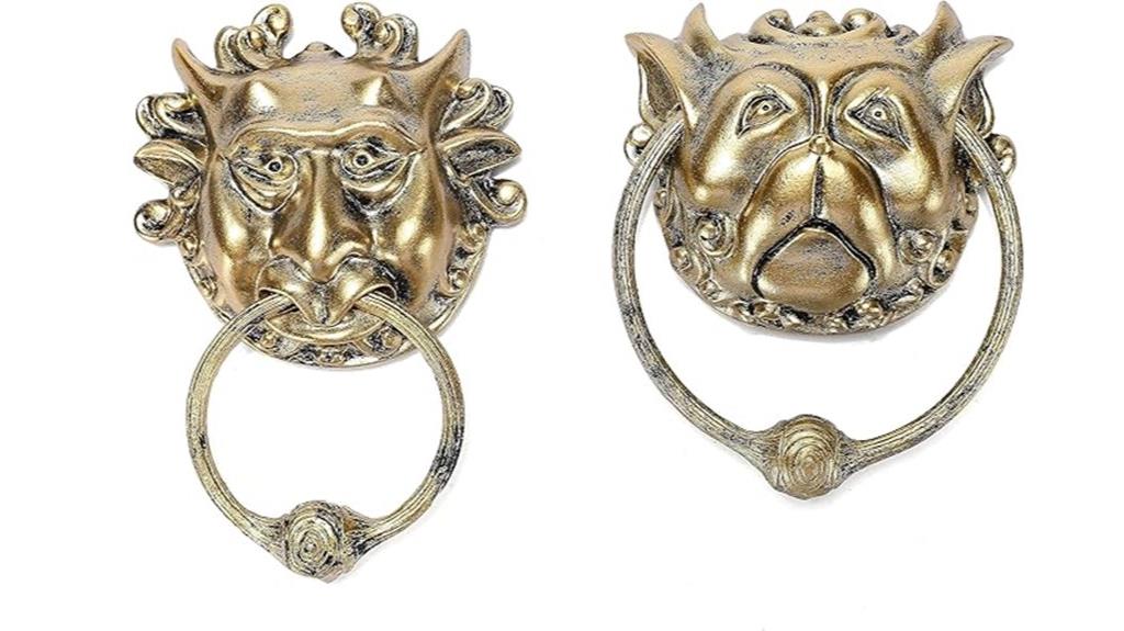 labyrinth door knockers