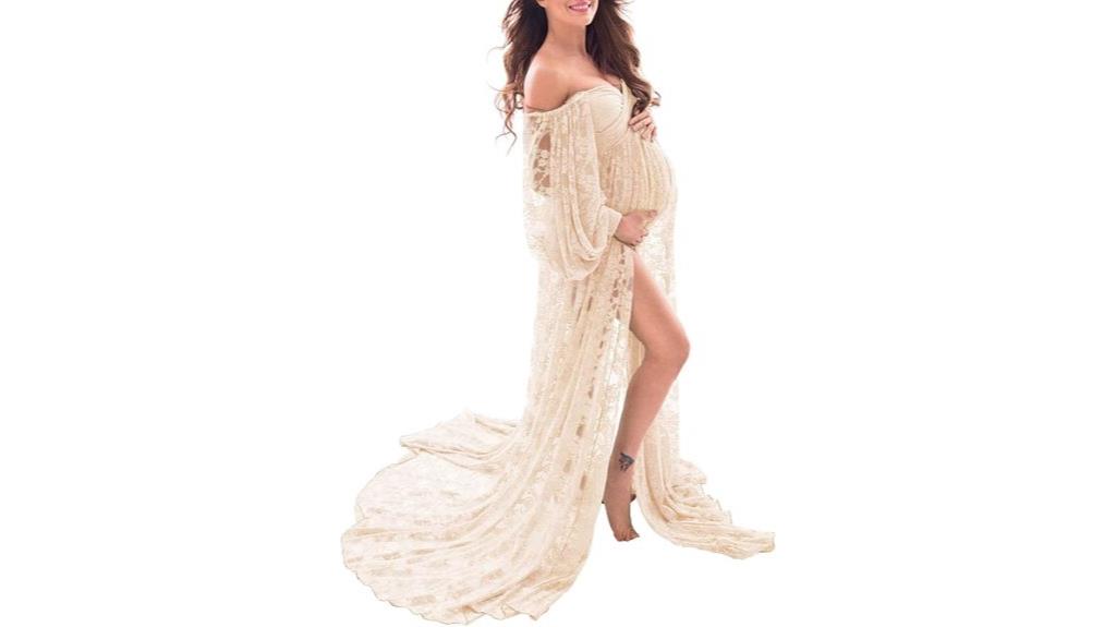 lace maternity maxi skirt