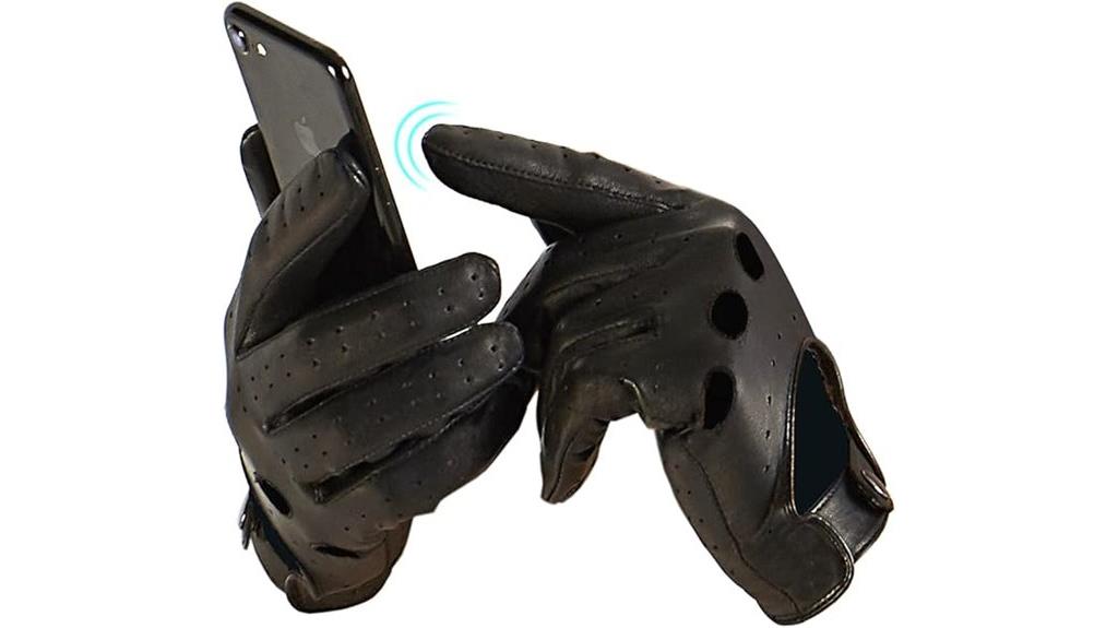 lambskin driving gloves