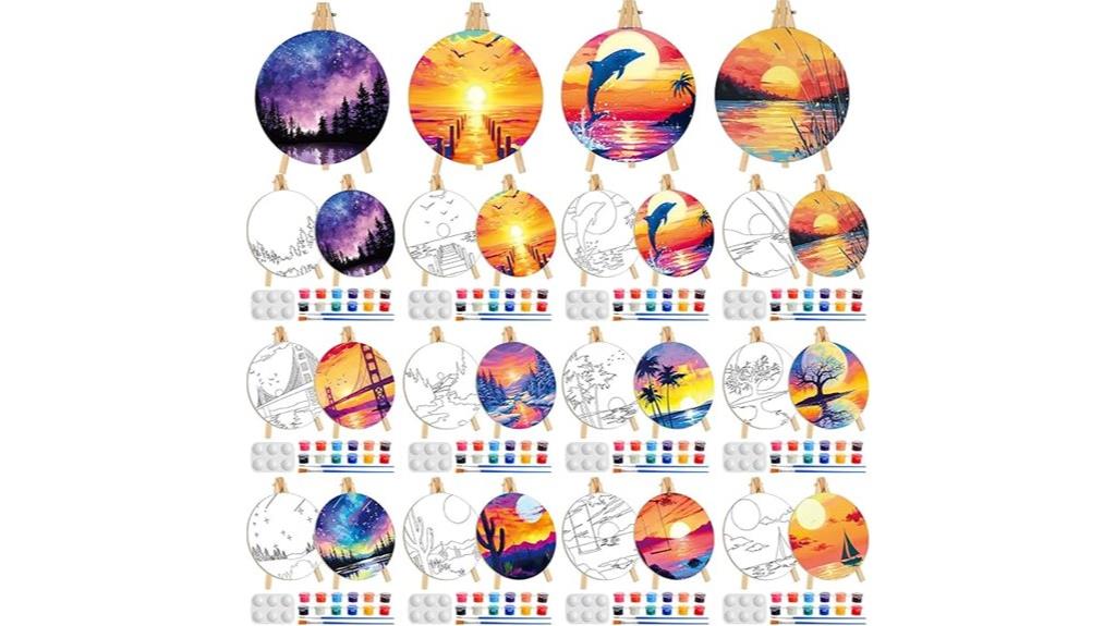 landscape canvas painting kit