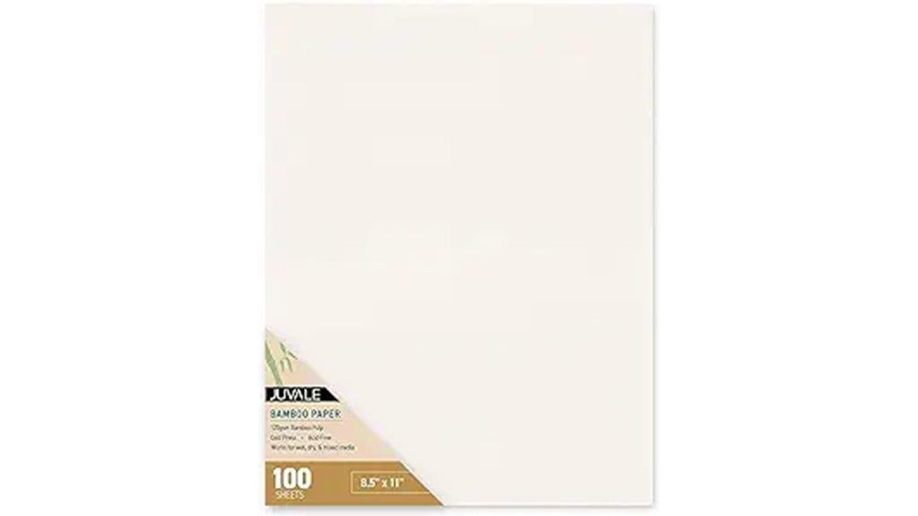 large bamboo paper pack
