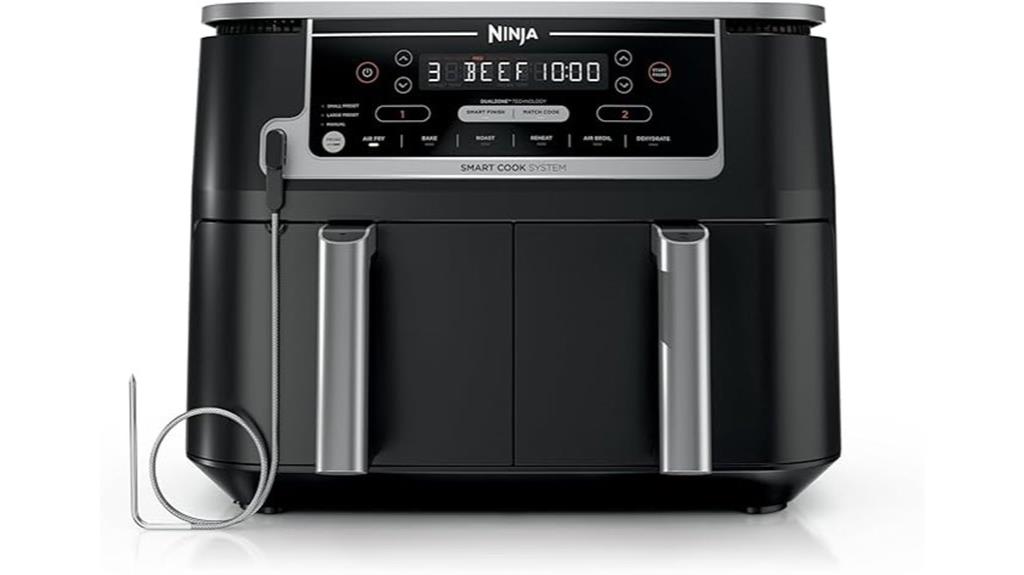 large capacity dualzone air fryer